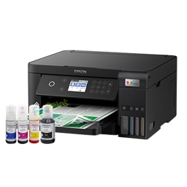 BUNDLING Printer Epson EcoTank L6260 A4 Wi-Fi Duplex All-in-One Print, Scan, Copy, Duplex, Wi-Fi Direct Borderless With Compatible Ink
