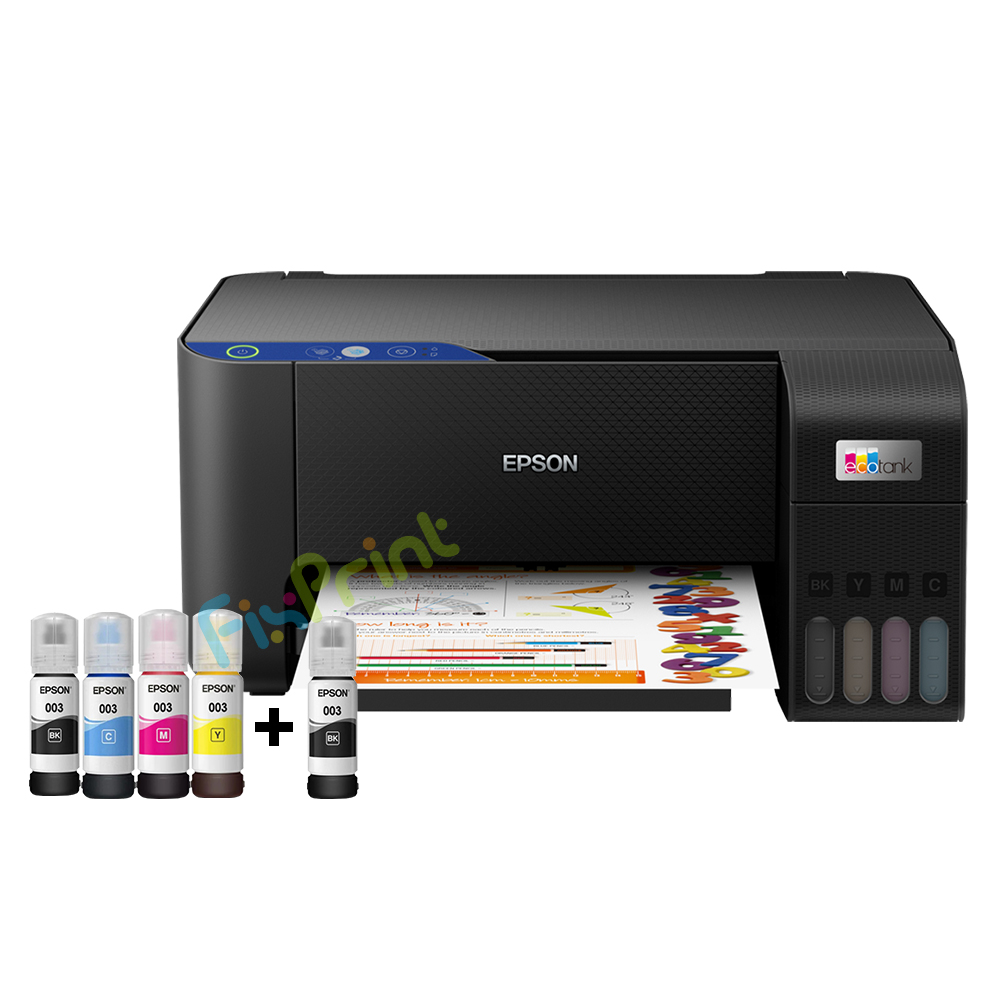 BUNDLING Printer Epson EcoTank L3211 All-in-One (Print - Scan - Copy) New With Original Ink