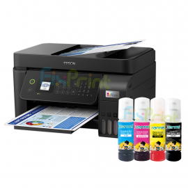 BUNDLING Printer Epson EcoTank L5290 L 5290 A4 Wi-Fi All-in-One Print Scan Copy Wireless Fax Ink Tank with ADF New With Xantri Ink