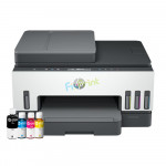 BUNDLING Printer HP Smart Tank 750 All-in-One A4 Print Scan Copy WiFi ADF Bluetooth (6UU47A) With Original Ink