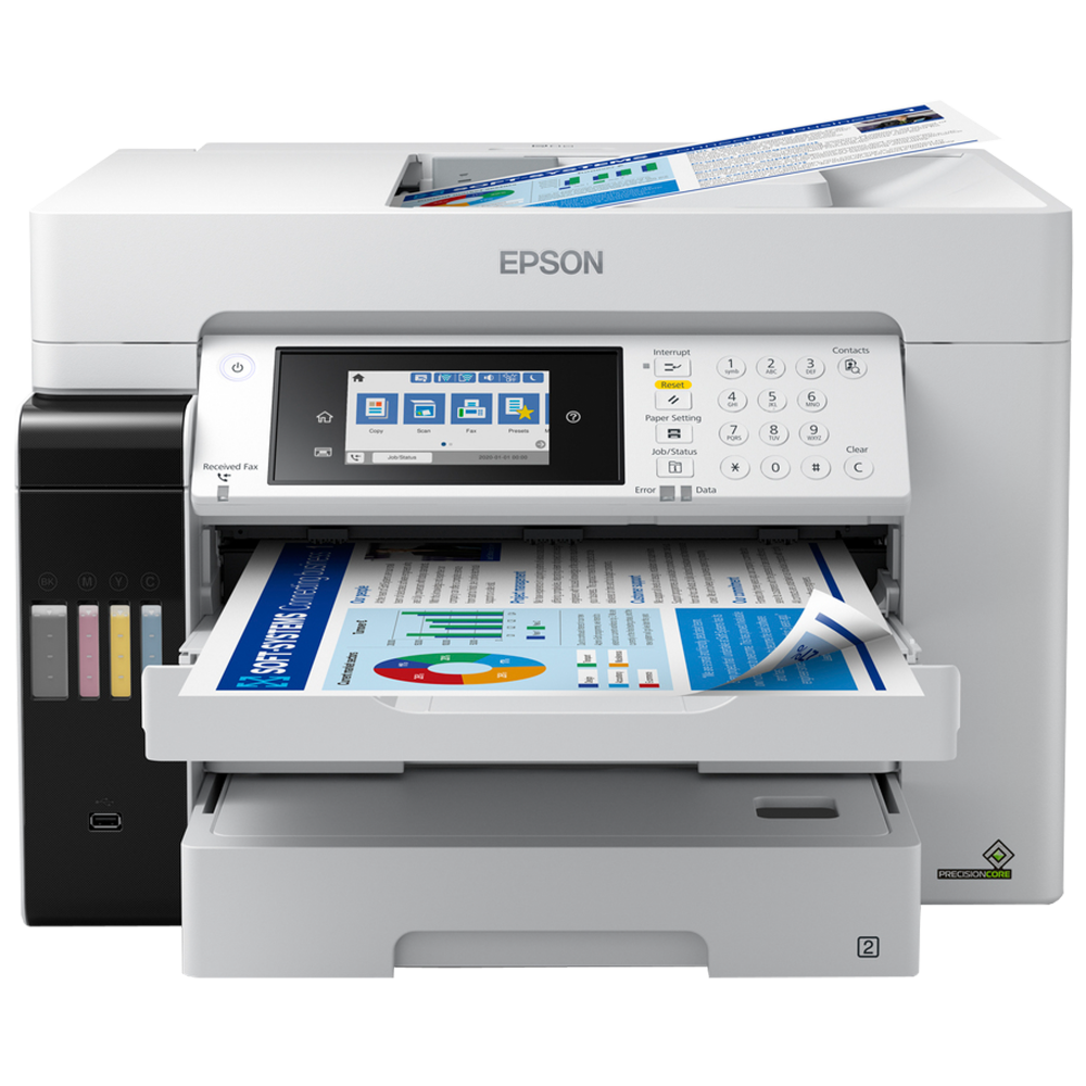 BUNDLING Printer Epson EcoTank L15160 A3 WiFi Duplex (Print, Scan, Copy, Fax)  All-In-One New With Original Ink