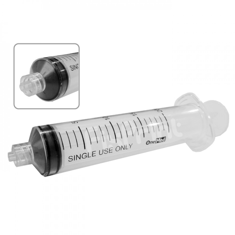 Spuit 20cc Model Ulir Tengah , Syringe 20cc, Suntikan tinta 20ml , Spuid ukuran 20 ml (Tanpa Jarum)