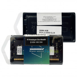 TAMMUZ RAM PC21300-2666 DDR4 SODIMM 4GB, Ram Laptop Tammuz So-dimm 4 GB DDR4 Sodim Part Number TZD2604GS19R