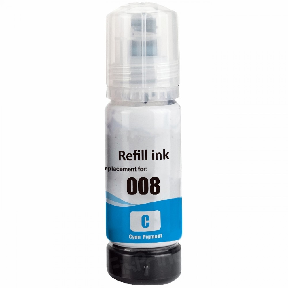 Tinta Compatible 008 70ml Pigment Ink Cyan C13T06G200, Ink Refill Printer Epsn L6550 L6570 L6580 L15150 L15160