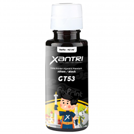 Tinta Xantri Pigment GT53 Black 90ml, Printer HPC DeskJet GT5810 GT5820 All in One InkTank 115 310 315 319 350 415 419 410 SmartTank 450 510 550 610