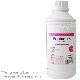 Tinta Refill Printer Ink Light Magenta 1 Liter, Tinta Dye Base