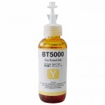 Tinta Premium BT5000 Dye Ink Yellow, Refill Printer Brothr DCP-T220W T420W T520W T720W T920DW T310 T300 Compatible