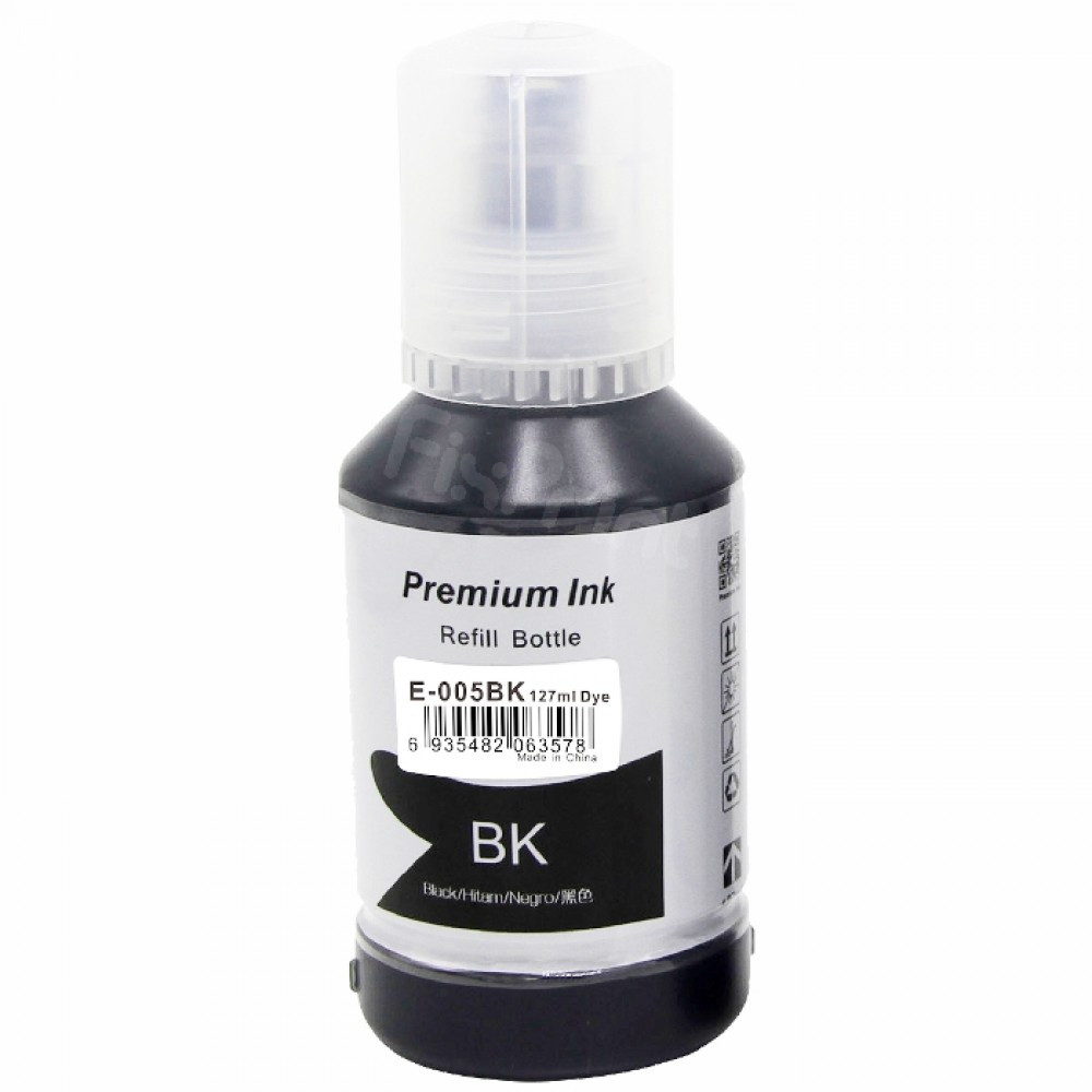 Tinta Compatible 005 127ml Pigment Ink Black C13T03Q100, Ink Refill Printer Epsn Ink Tank Monochrome M1100 M1120 M1140 M1180 M2140 M3140 M3170 M3180