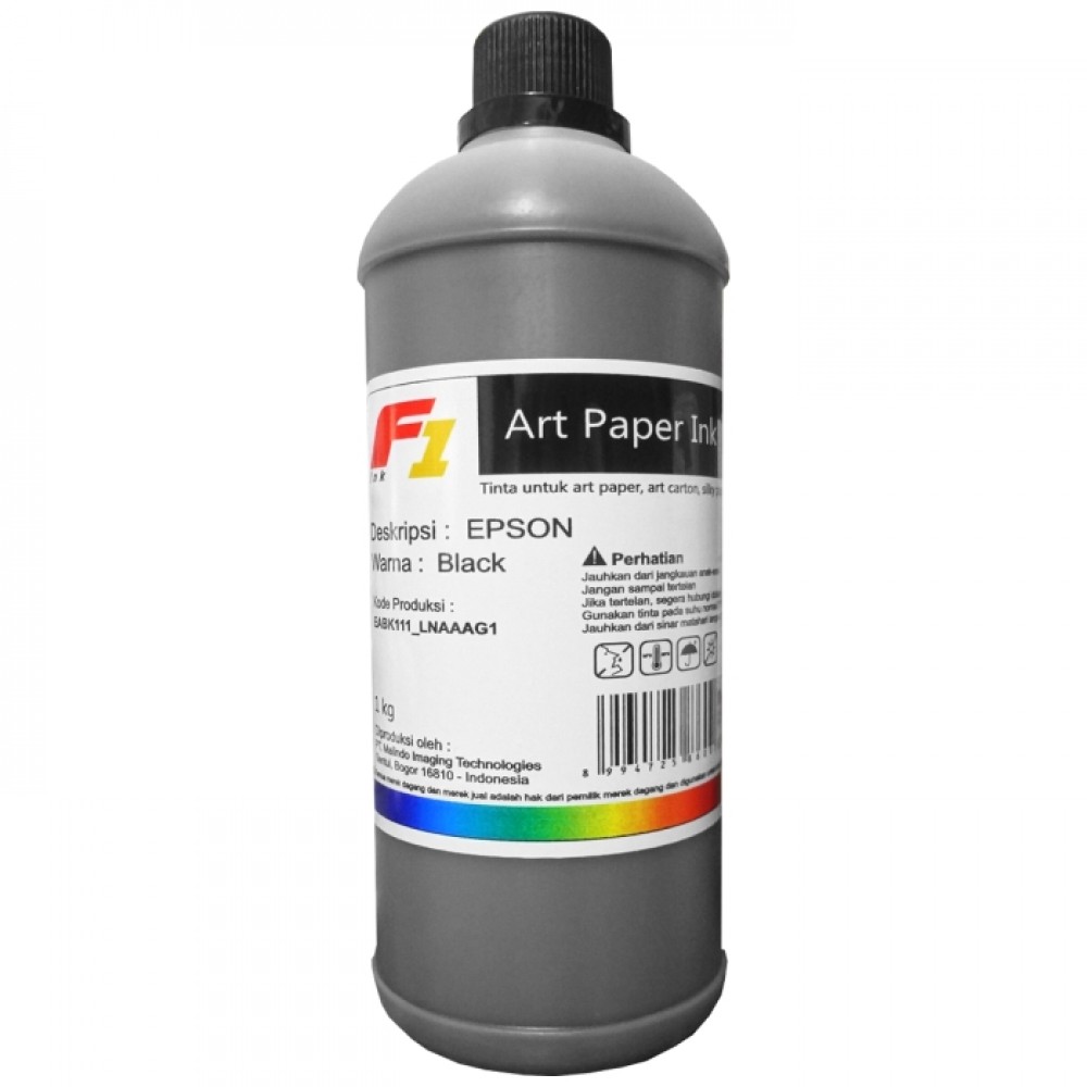 Tinta Refill Art Paper F1 Black 1 Liter Printer Epson