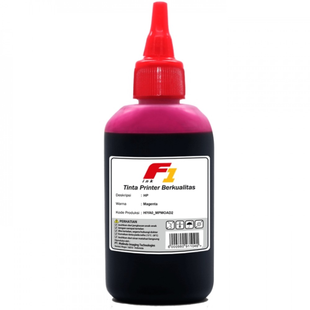 Tinta Refill Dye Base F1 Magenta 100ml Printer HPC