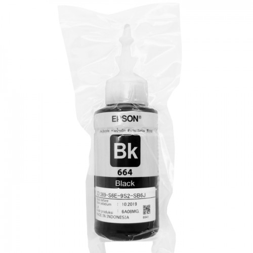 Jual Tinta Refill Epson Original 664 t6641 Black Loose