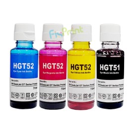 Tinta Refill HPC Compatible GT52 Yellow 65ml, Tinta Refill Printer HPC DeskJet GT5810 GT5820 All in One InkTank 115 310 315 319 350 415 419 410 SmartTank 450 510 550 610