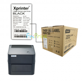 Printer Label Barcode XP-D4601B USB + WiFi New, XPrinter Thermal D4601B Interface USB + Weriless, Printer Cetak Resi + Paper Tray PN 224601WI1SVZ-BL