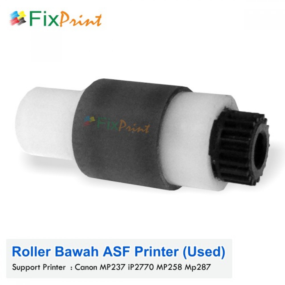 Roller Bawah ASF Penarik Kertas Printer Canon MP237 iP2770 MP258 MP287 Used