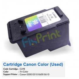 Jual Cartridge Bekas Canon CL-98 CL98 98 Color Tinta 