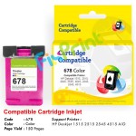 Cartridge Recycle HP 678 Color CZ108AA, Tinta Printer HP 1515 2515 2545 4515 1015 1018 1515 1518 2515 2545 2548 2645  2648 3515 3545 3548 4515 4518 4645 4648 e-All-in-One