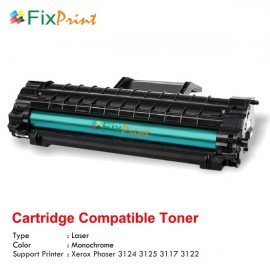 Cartridge Toner Compatible Xe 3124, Printer Xe Phaser 3124 3125 3117 3122