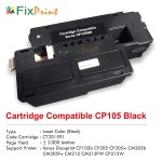 Cartridge Toner Compatible Printer Xe CP105 CP215W CM215 CM215FW CP205 CM205 Black [CT201591], Color Printer