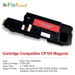 Cartridge Toner Compatible Printer Fuji Xerox CP105 CP215W CM215 CM215FW CP205 CM205 Magenta [CT201593], Color Printer