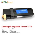 Cartridge Toner Compatible Printer Xe Docuprint C1110 Cyan
