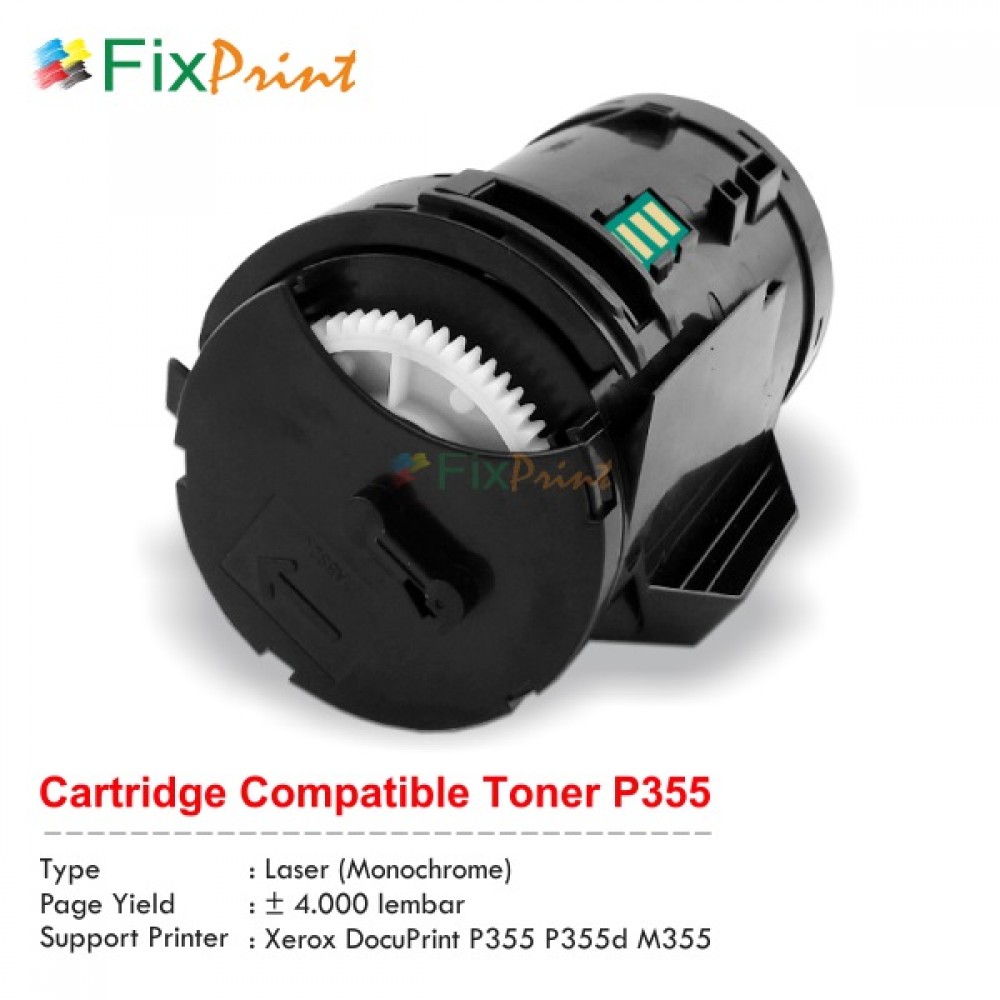 Jual Cartridge Compatible Fuji Xerox P355 P355d M355 Harga Murah Online ...