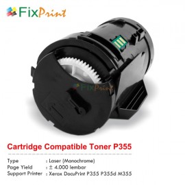 Cartridge Toner Compatible Printer Xe P355 P355d M355