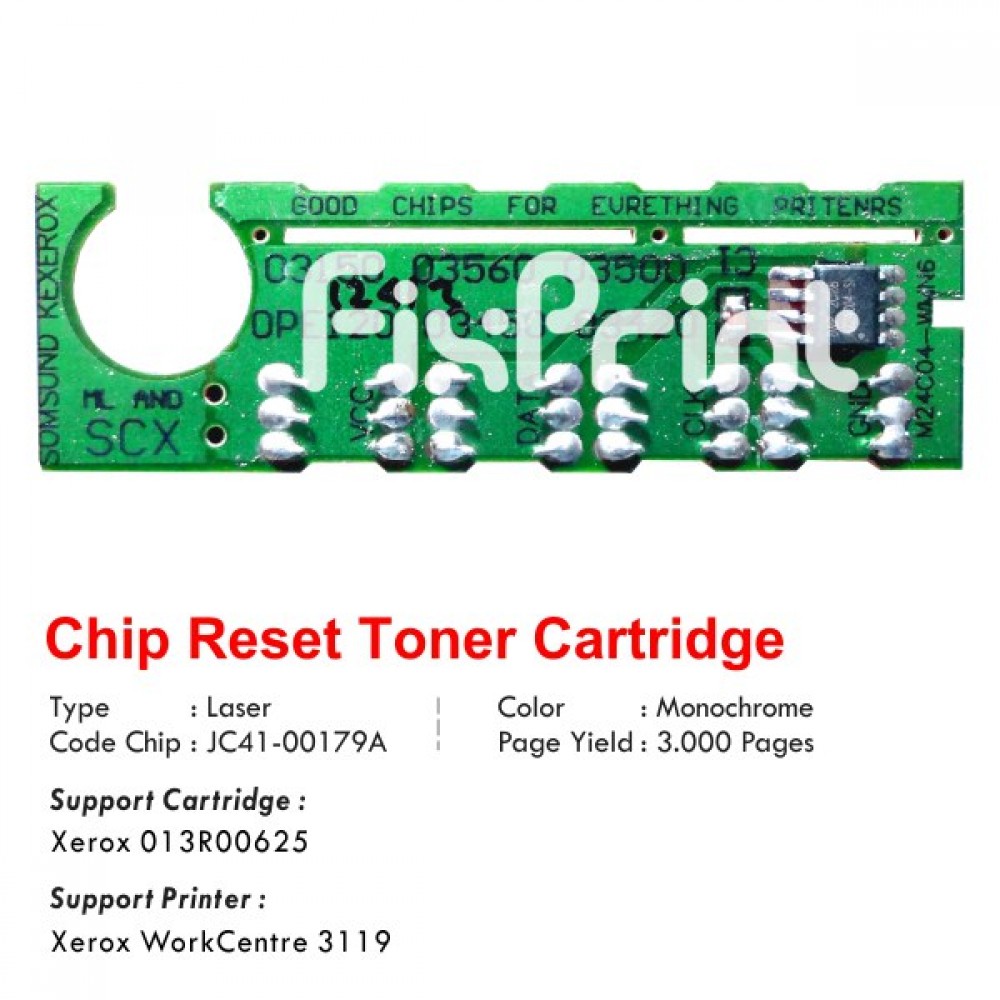 Chip Toner Cartridge Xe WorkCentre 3119 Chip Reset Printer Xe 3119