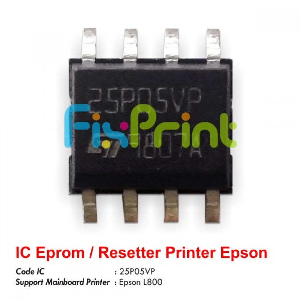 IC Eprom L800, IC Counter L800, IC Eeprom Reset L800, Resetter Printer E-L800