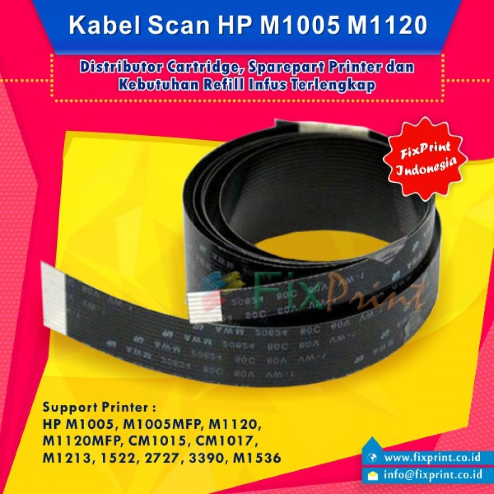 Kabel Scanner HPC Laserjet M1005 MFP M1120 MFP CM1015 CM1017 M1213 M1522 M2727 3390 M1536 