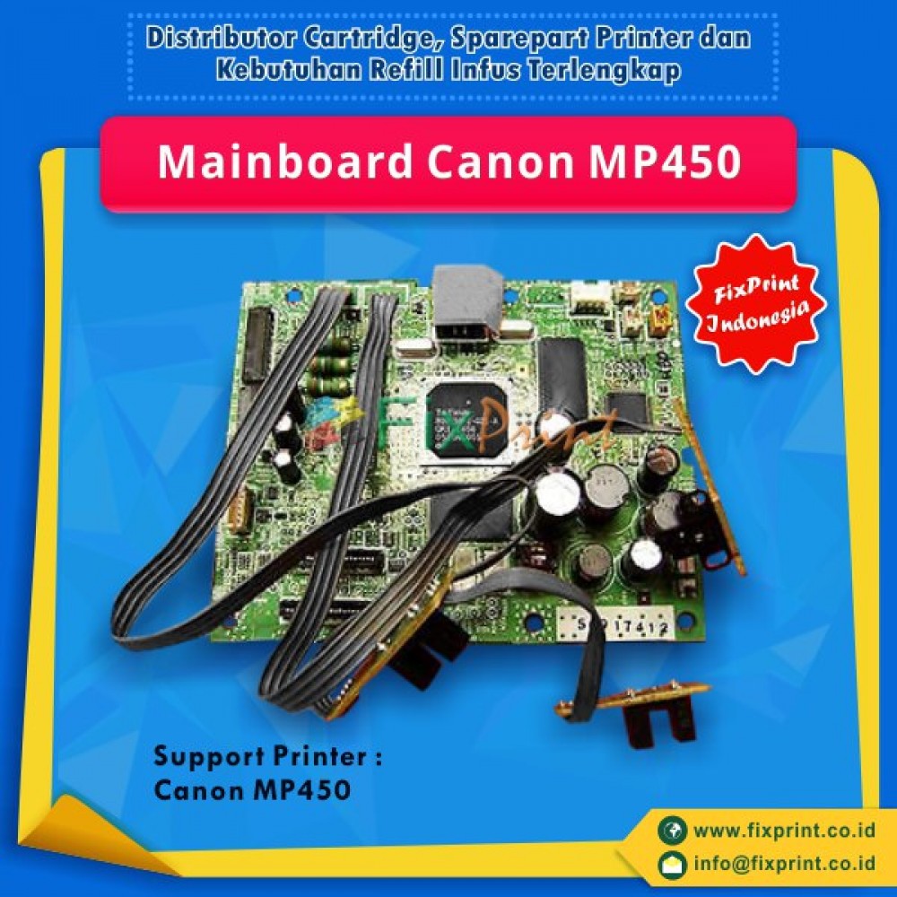 Board Canon MP450, Motherboard Mp450, Mainboard Canon MP 450 Cabutan