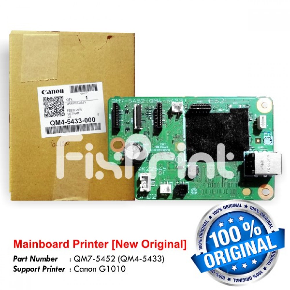 Jual Board Printer Canon G1010, Mainboard Canon G1010, Motherboard ...