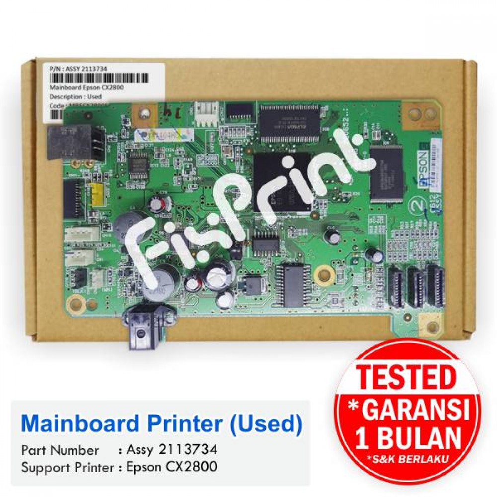 Jual Board Printer Epson CX2800 Mainboard Epson CX2800 