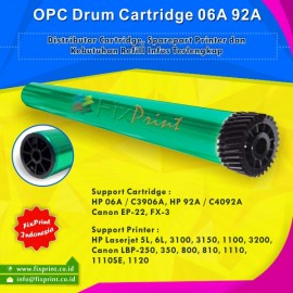 OPC Drum Toner Cartridge HPC 06A C3906A 92A C4092A Can EP-22 FX-3, HPC Laserjet 5L 6L 3100 3150 1100 3200 Can LBP-250 350 800 810 1110 1110SE 1120