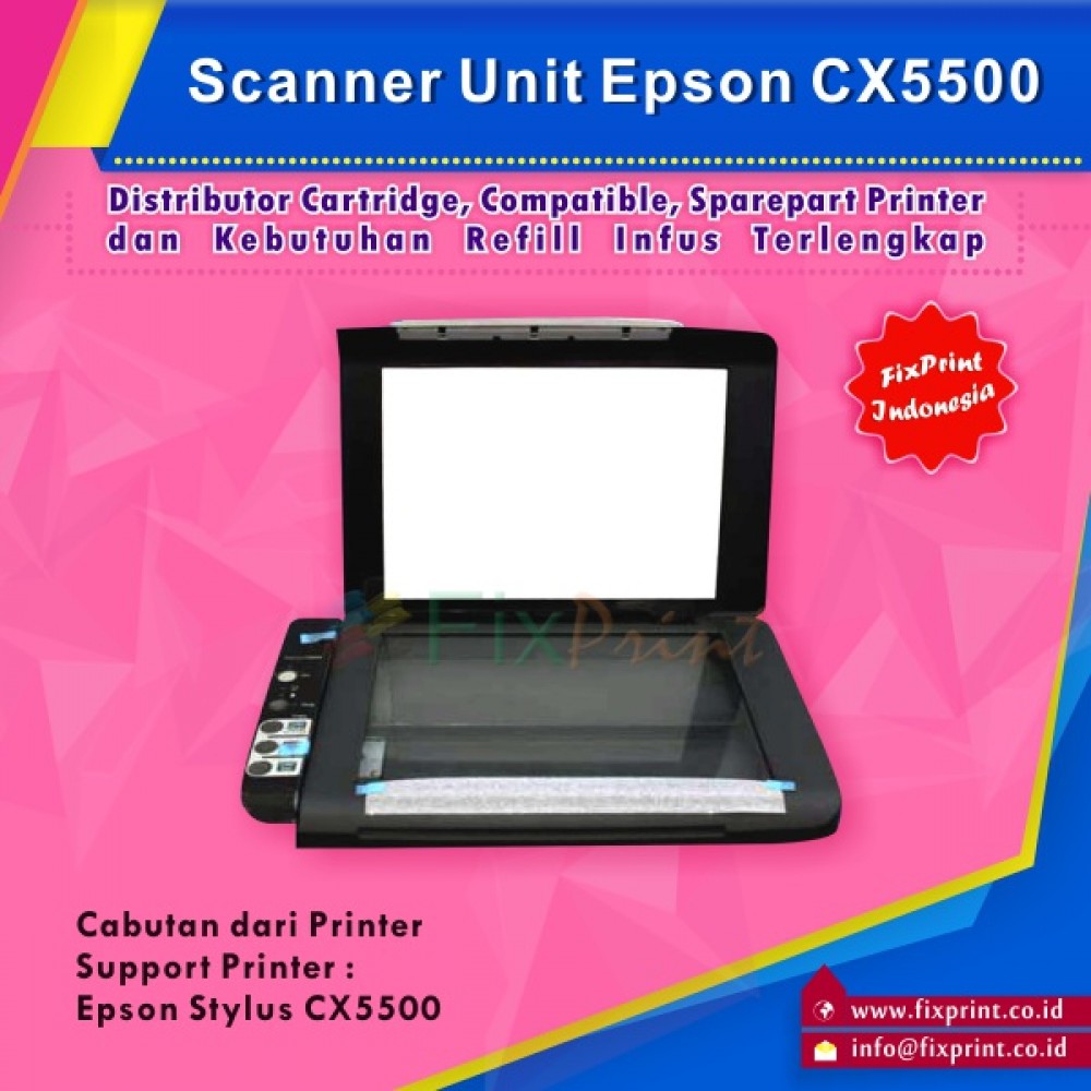 Jual Scanner Unit Epson Stylus CX5500 Bekas Like New Harga 