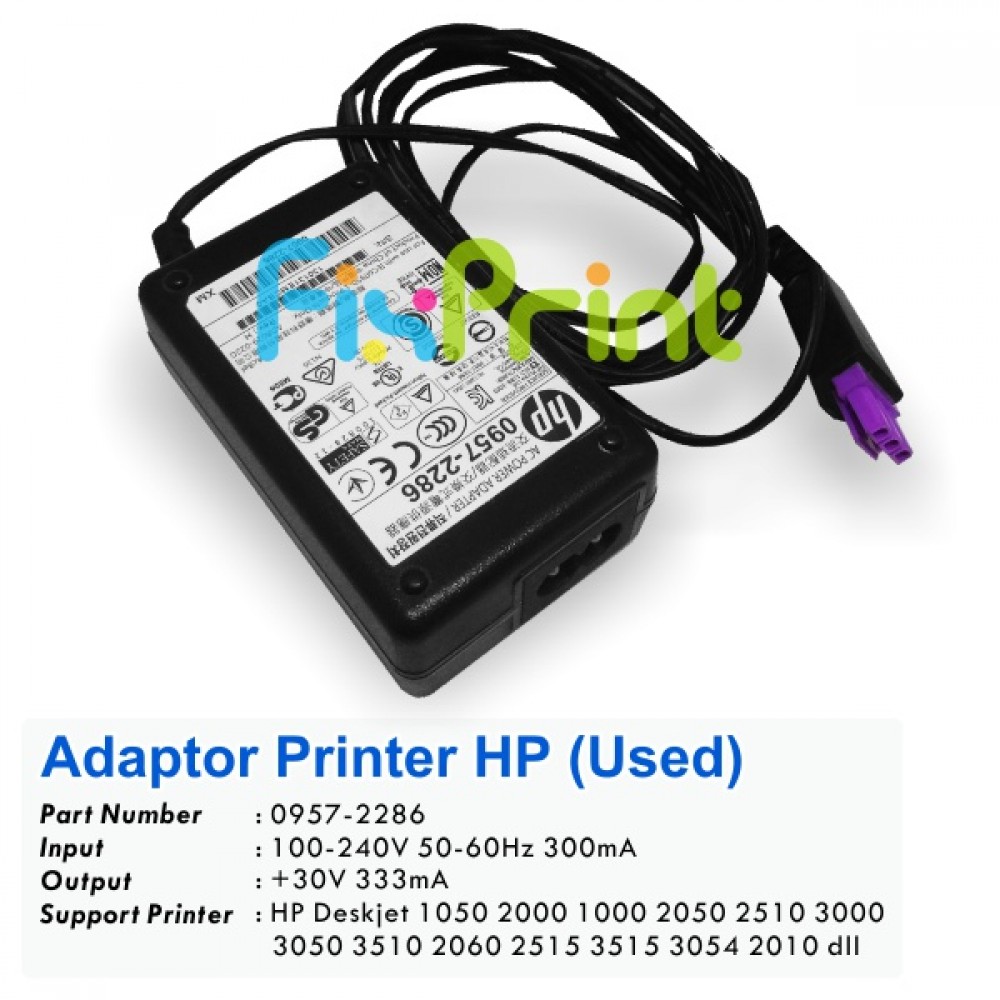 Jual Adaptor Printer HP Deskjet 2060 1050 k209 OJ4500 F735 