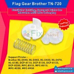 Flag Gear Bro TN-720 TN-750 TN-780, Printer HL 5445 5440 5450 5470 6180 DCP 8110 8150 8155 8250 MFC 8510 8515 8520 8950