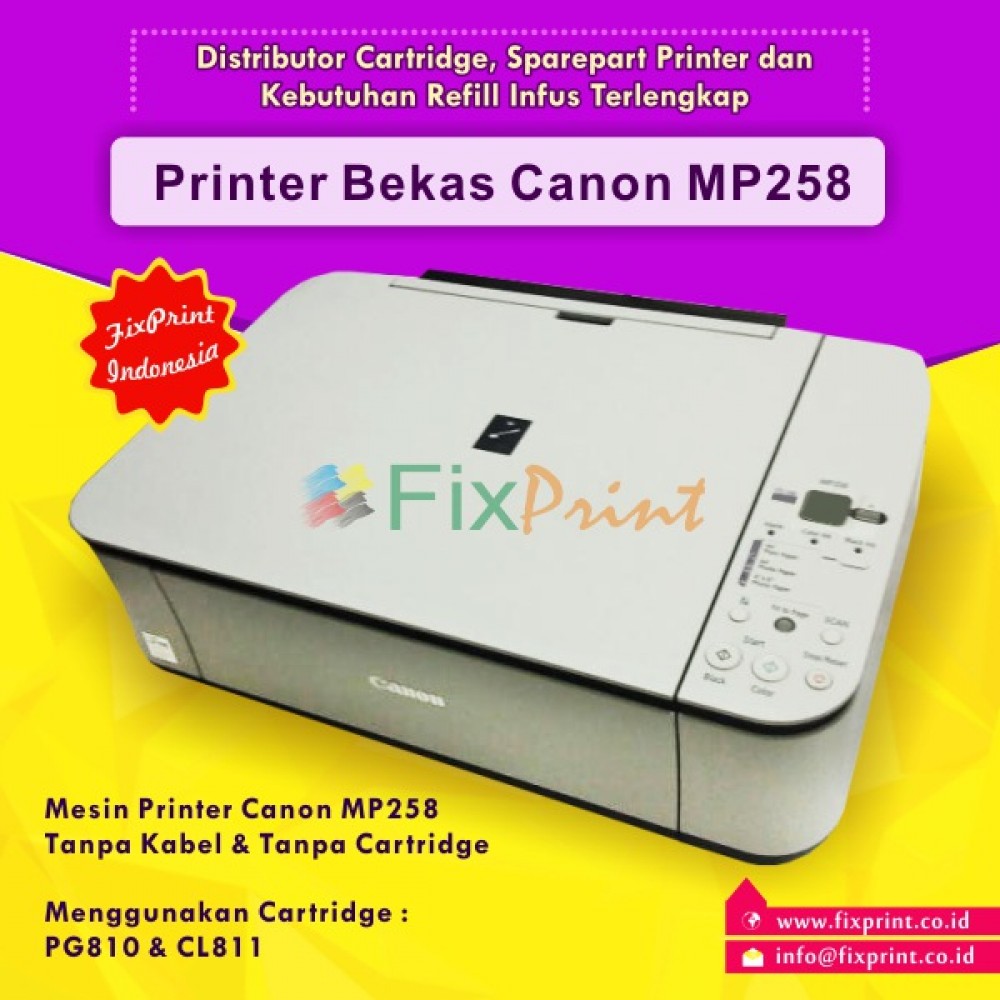 Printer Used Canon MP258