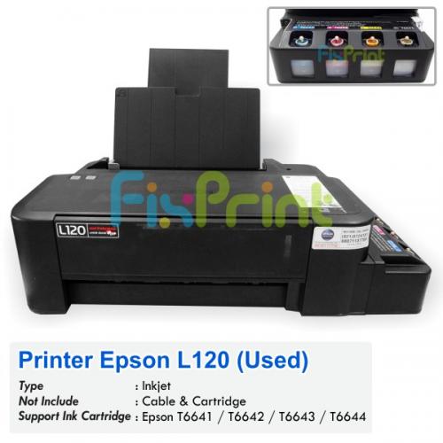 Jual Printer Bekas Epson L120 Harga Murah Online - Tinta 