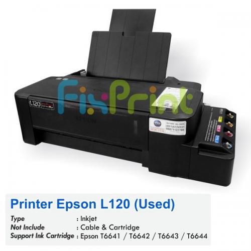 Jual Printer Bekas Epson L120 Harga Murah Online - Tinta 