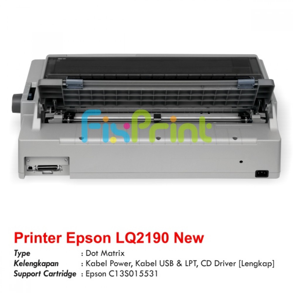 Jual Printer Epson LQ2190 LQ - 2190 Dot Matrix New Harga 