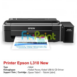 Jual Printer Epson L310 New Harga Murah Online - Tinta 