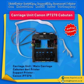 Carriage Unit Canon PGI750 CLI751 Used, Main Carriage Canon iP7270