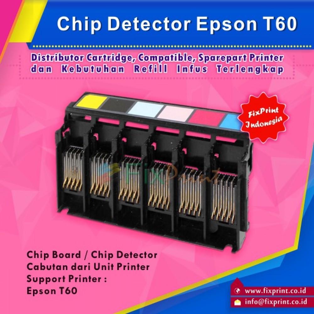 Jual Chip Detector Epson T60, Contact Board CSIC Epson T60 ...