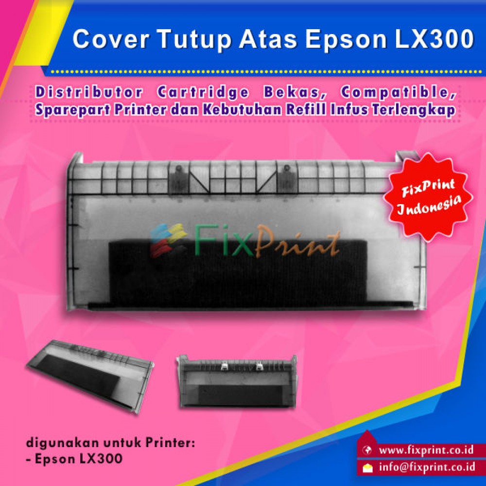 Cover Tutup Atas Printer Epson LX-300 LX300 LX 300 Bekas New